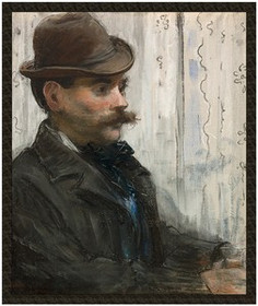 Naszywka Portret Alfonsa Maureau Édouard Manet