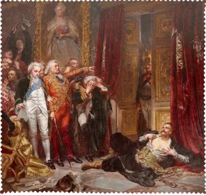 Ściereczka do okularów Rejtan - Upadek Polski Jan Matejko