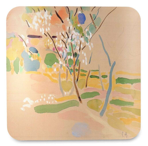 Podkładka pod kubek Kwitnąca jabłoń Curt Herrmann