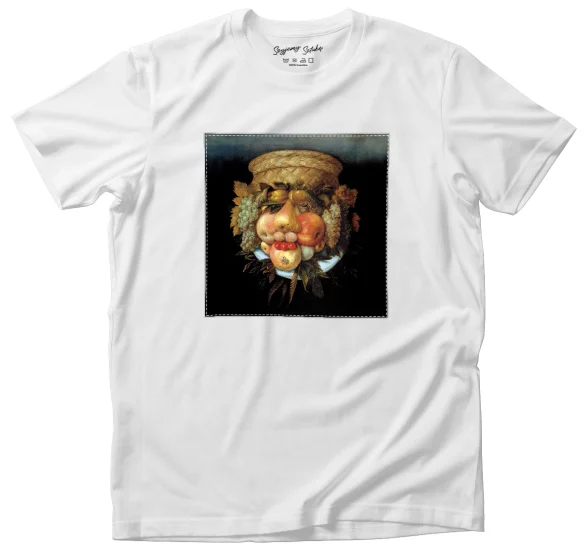 Koszulka z naszywką Kosz owoców Giuseppe Arcimboldo