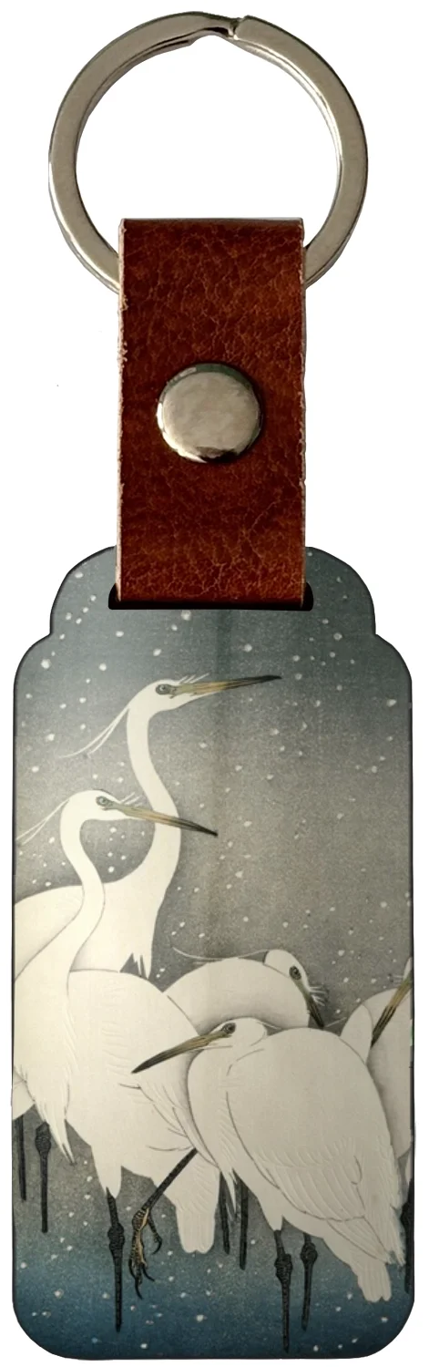 Brelok Grupa czapli Ohara Koson