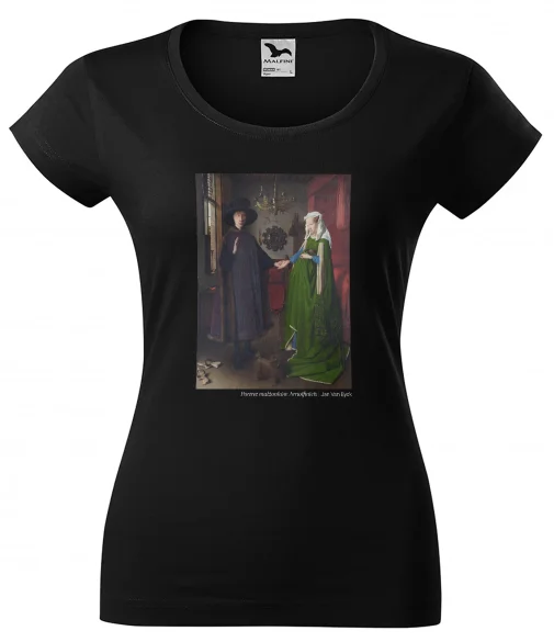 Bluzka damska Portret małżonków Arnolfinich Jan Van Eyck