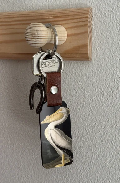 Brelok American White Pelican James Audubon