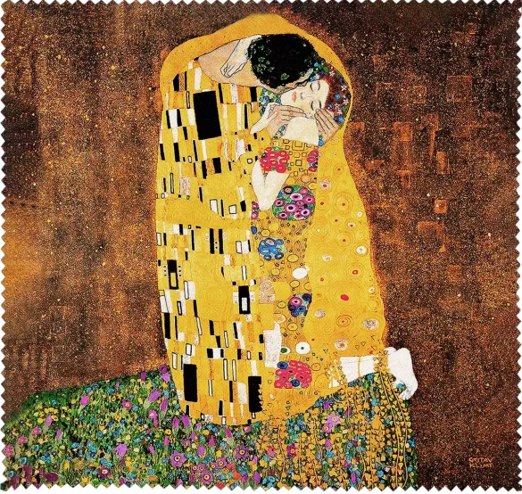Ściereczka do okularów Pocałunek Gustav Klimt