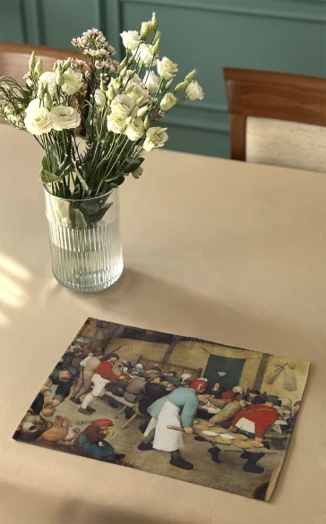 Podkładka na stół Chłopskie wesele Pieter Bruegel starszy