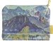 Kosmetyczka mini Eiger, Mönch und Jungfrau in der Morgensonne Ferdinand Hodler