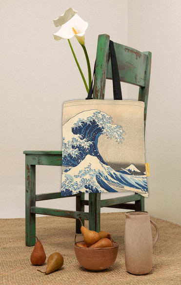 Torba na ramię Wielka Fala w Kanagawie Katsushika Hokusai