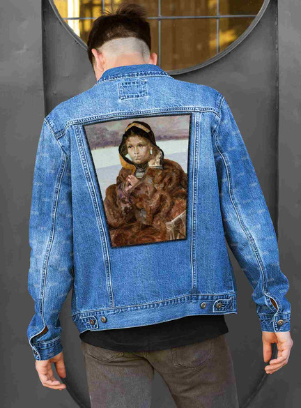 Ekran Modląca się dziewczynka Jacek Malczewski