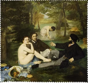 Ściereczka do okularów Śniadanie na trawie Édouard Manet