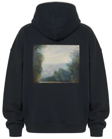 Bluza oversize Dolina Auvers nad rzeką Oise Pierre-Auguste Renoir