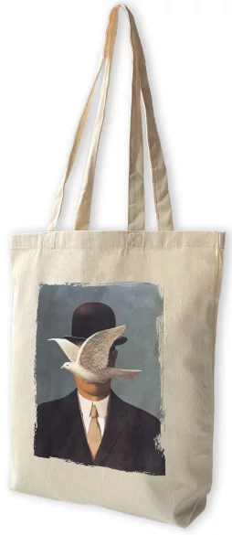 Torba bawełniana Mężczyzna w meloniku René Magritte