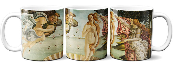 Kubek Narodziny Wenus Sandro Botticelli