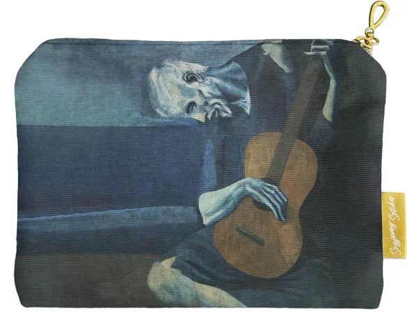 Kosmetyczka mini Stary gitarzysta Pablo Picasso