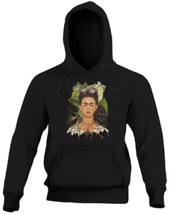 Bluza Autoportret z cierniowym naszyjnikiem i kolibrem Frida Kahlo