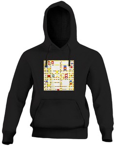 Bluza z naszywką Broadway Boogie Woogie Piet Mondrian