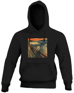 Bluza z naszywką Krzyk Edvard Munch