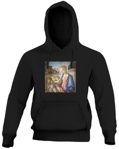 Bluza z naszywką Madonna, dziecko i 2 anioły Sandro Botticelli