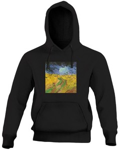 Bluza z naszywką Pole pszenicy z krukami Vincent Van Gogh