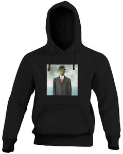 Bluza z naszywką Syn człowieczy René Magritte