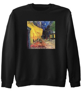 Bluza z naszywką Taras kawiarni w nocy Vincent Van Gogh