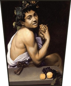 Ekran Chory Bachus Caravaggio