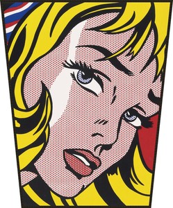 Ekran Girl with Hair Ribbon Roy Lichtenstein