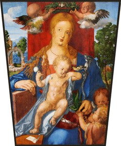 Ekran Madonna i Dzieciątko z czyżykiem Albrecht Dürer