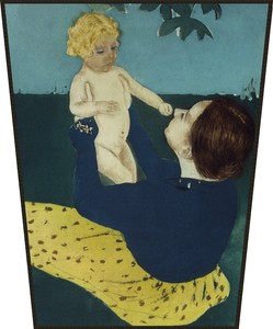 Ekran Pod kasztanowcem Mary Cassatt