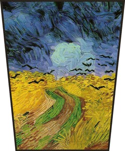 Ekran Pole pszenicy z krukami Vincent Van Gogh