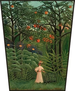 Ekran Woman Walking in an Exotic Forest Henri Rousseau