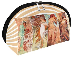 Kosmetyczka 4 pory roku Alfons Mucha