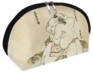 Kosmetyczka Zapaśnicy sumo Uzugafuchi Kandayu i Takasaki Ichijuro Katsushika Hokusai