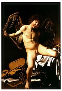 Magnes Amor Zwycięski Caravaggio