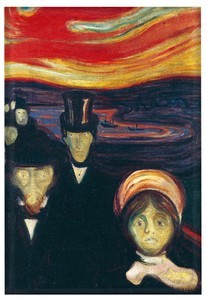 Magnes Anxiety (Lęk) Edvard Munch