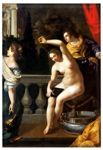 Magnes Batszeba w swojej kąpieli Artemisia Gentileschi