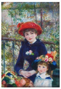 Magnes Dwie siostry (na tarasie) Pierre-Auguste Renoir