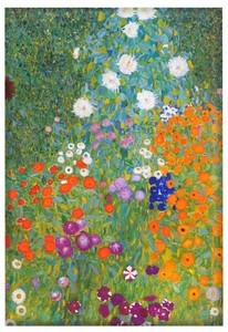 Magnes Flower garden Gustav Klimt
