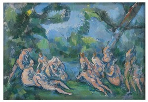 Magnes Kąpiący się Paul Cezanne