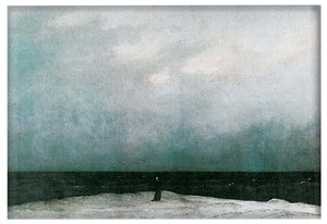 Magnes Mnich na brzegu morza Caspar David Friedrich