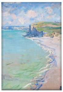 Magnes Plaża w Pourville Claude Monet