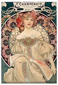 Magnes Rozmarzenie Alfons Mucha