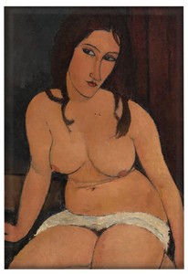 Magnes Siedzący akt Amedeo Modigliani