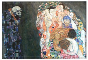 Magnes Śmierć i życie Gustav Klimt