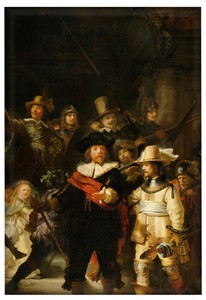 Magnes Straż nocna Rembrandt