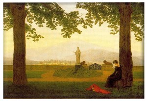 Magnes Taras ogrodowy Caspar David Friedrich