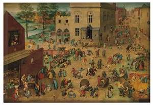 Magnes Zabawy dziecięce Pieter Bruegel starszy