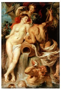 Magnes Zjednoczenie wody i ziemi Peter Paul Rubens