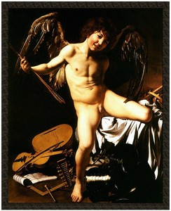 Naszywka Amor Zwycięski Caravaggio