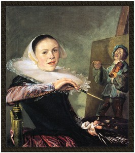 Naszywka Autoportret Judith Leyster