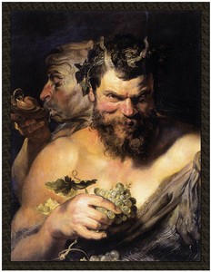 Naszywka Dwóch satyrów Peter Paul Rubens